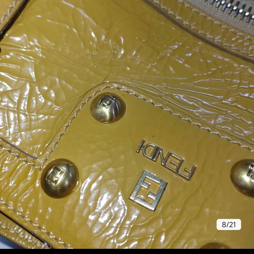 Fendi tote bag Yellow