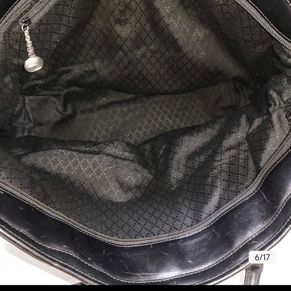 GUCCI Tote Bag Nylon Black