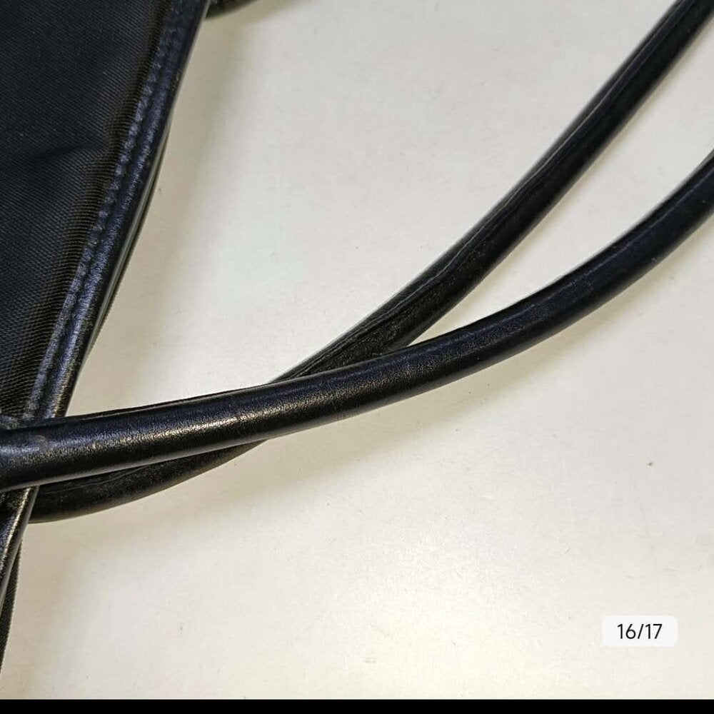 GUCCI Tote Bag Nylon Black