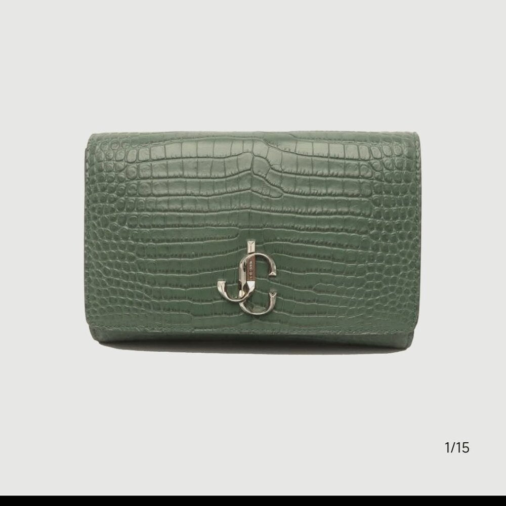 Jimmy Choo Embossed Palace Crossbody Bag