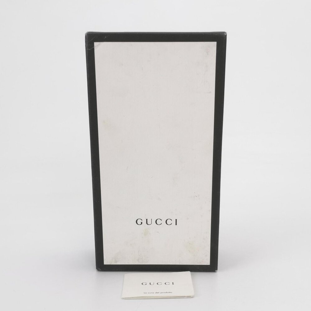 Gucci Sylvie Web Accent Leather Continental Wallet