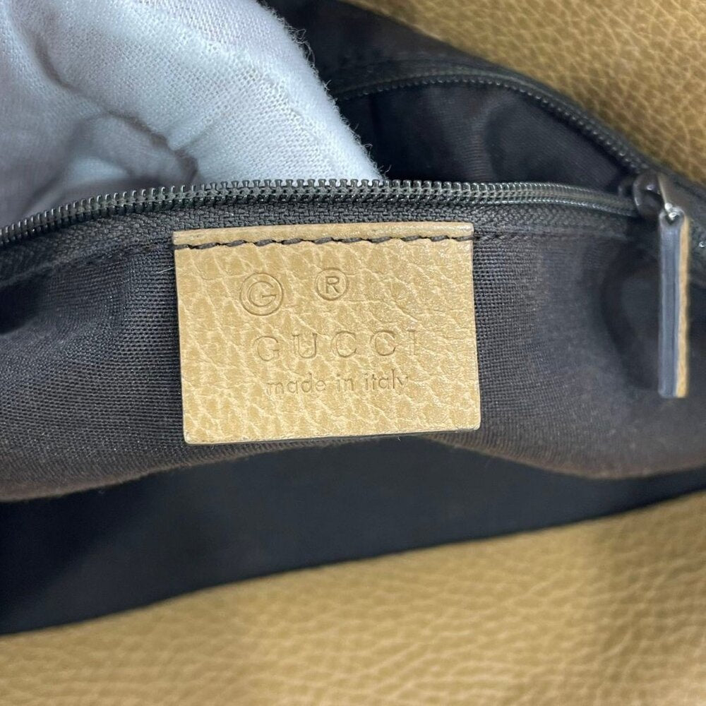 Gucci Leather Abbey Tote