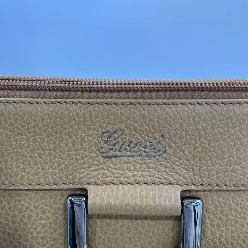 Gucci Leather Abbey Tote